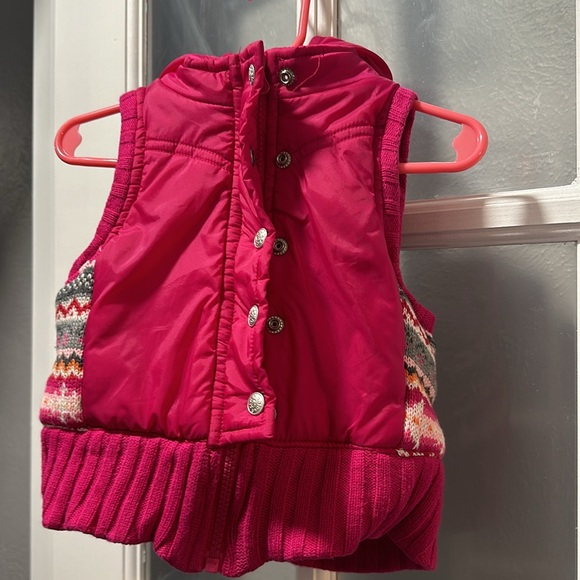 Koala Kids Pink Hoodie Puffer Vest - Picture 3 of 10